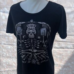Johnny Cupcakes Black Graphic Women's Tee